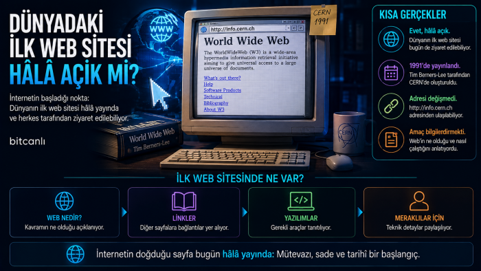 Dünyadaki İlk Web Sitesi Hâlâ Açık mı?
